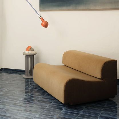 Arcolor Side Table 30 | Carrara Marble Top