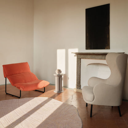 Arcolor Side Table 30 | Carrara Marble Top