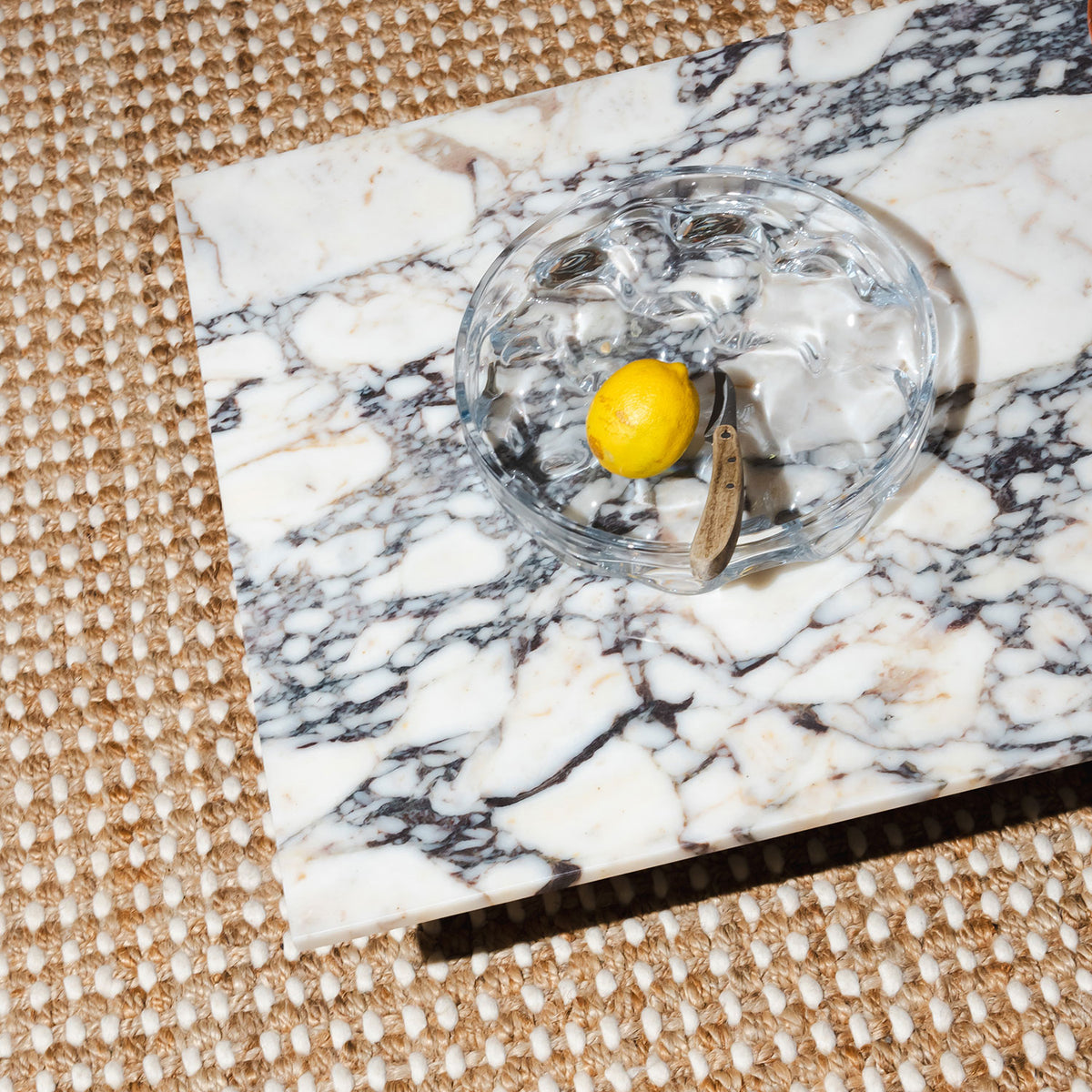 Blister Bowl | Clear Glass