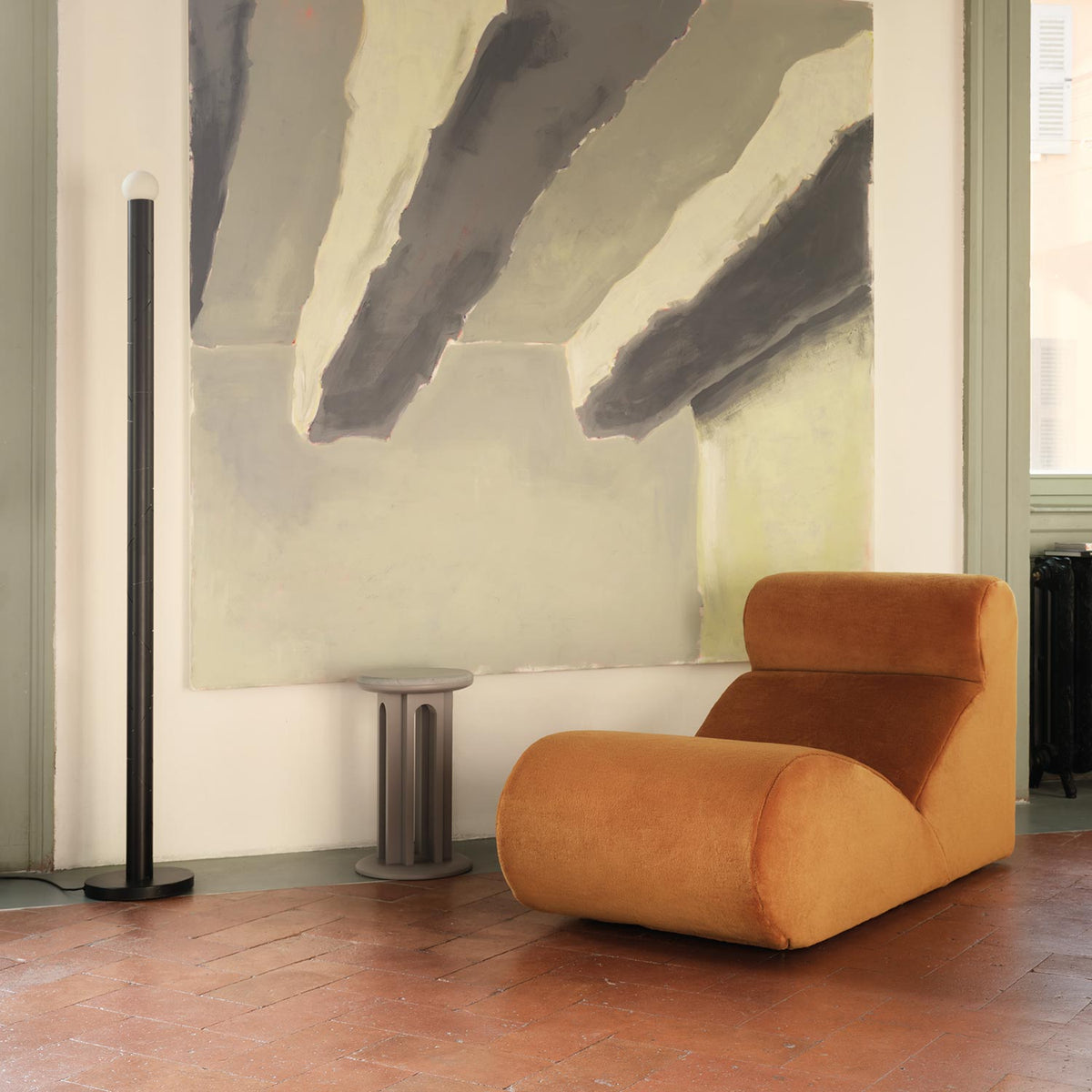 Boborelax Chair | Copper Alpaca Fabric