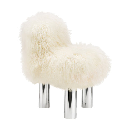 Botolo Chair High Version | Natural Fur