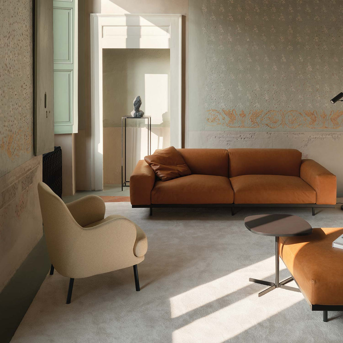 Brigitte Armchair | Cloud Flocca Upholstery