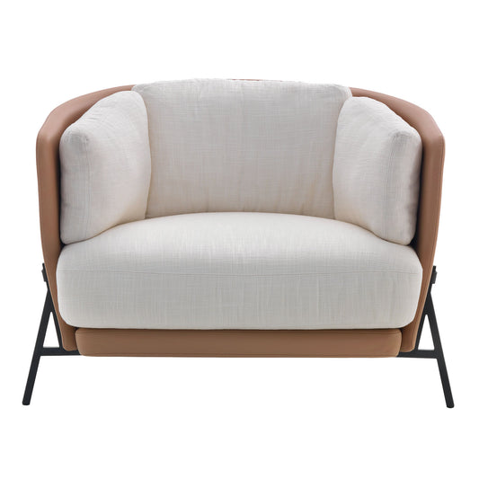 Cradle Love Cushion Armchair | Cream Etoile Upholstery