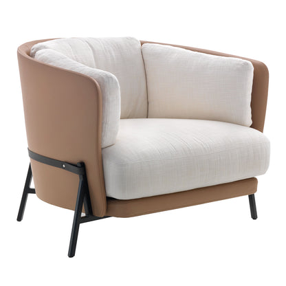 Cradle Love Cushion Armchair | Cream Etoile Upholstery