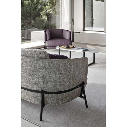 Cradle Love Cushion Armchair | Dusty Mauve Upholstery
