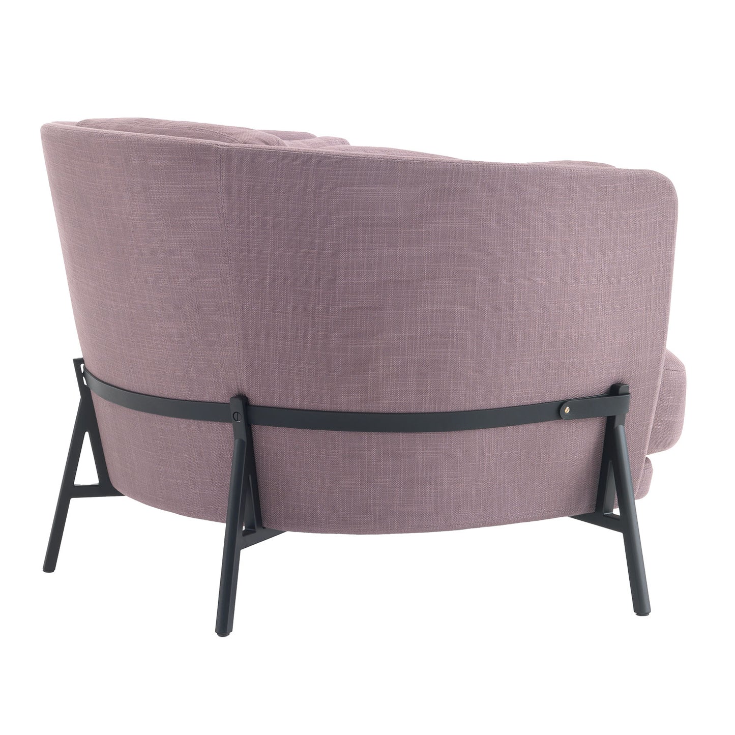 Cradle Love Cushion Armchair | Dusty Mauve Upholstery