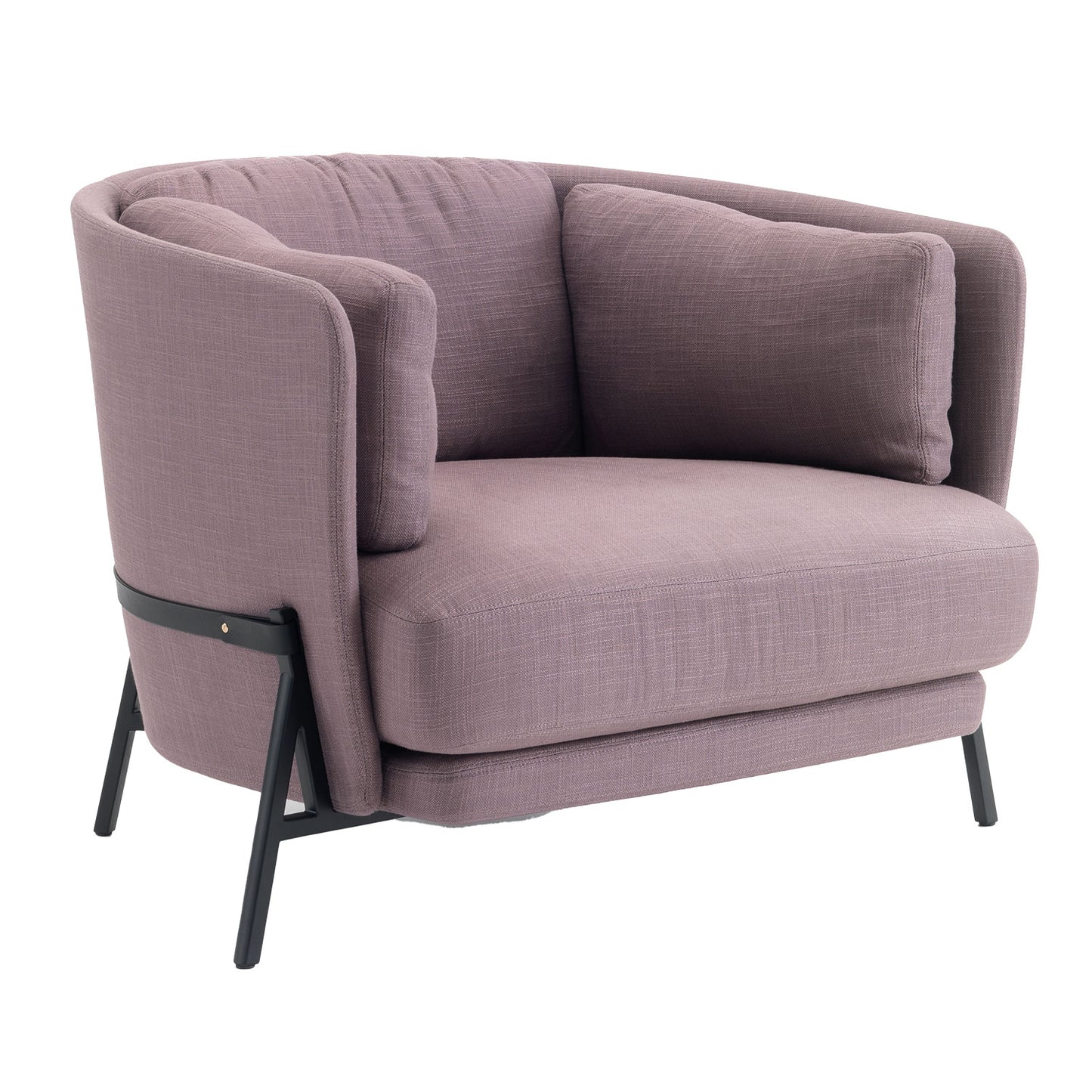 Cradle Love Cushion Armchair | Dusty Mauve Upholstery