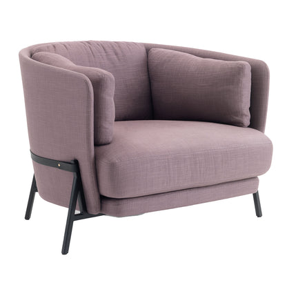 Cradle Love Cushion Armchair | Dusty Mauve Upholstery