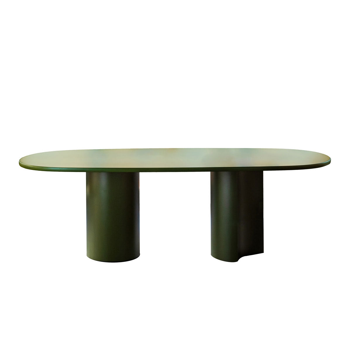 Ex Display Bol Dining Table | Matt Lacquered Algae