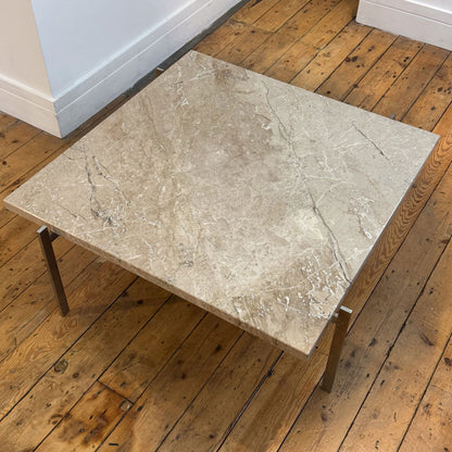 Ex Display PK61 Occassional Table | Beige Honed Marble Top