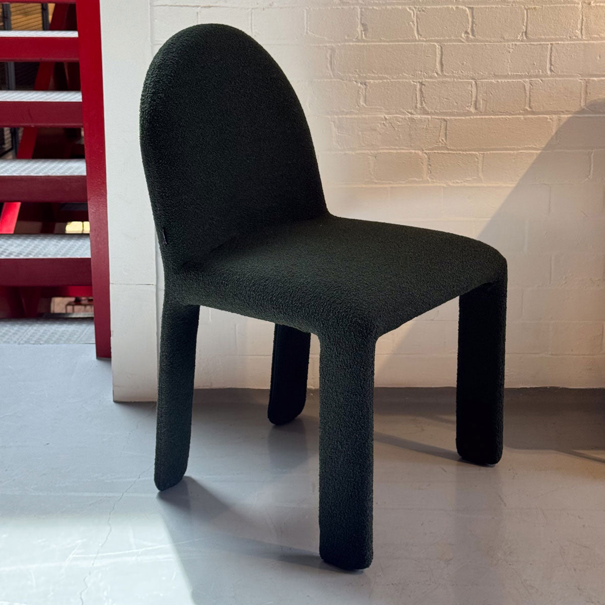 Ex Display Set of 4 Nellee Dining Chairs | Green Quantum Fabric