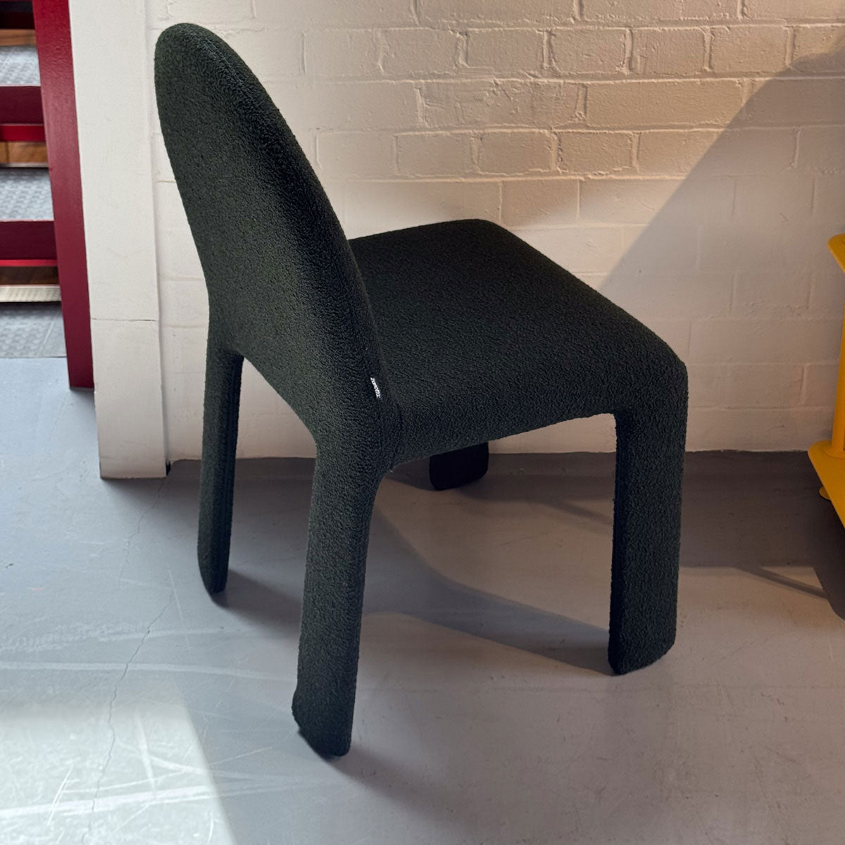 Ex Display Set of 4 Nellee Dining Chairs | Green Quantum Fabric