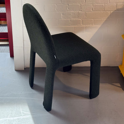 Ex Display Set of 4 Nellee Dining Chairs | Green Quantum Fabric