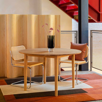 Ex Display Sibast No3 Table 120cm with 2 Extension Leaves | White Oiled Oak with 2 Matching 50cm Extension Leaves