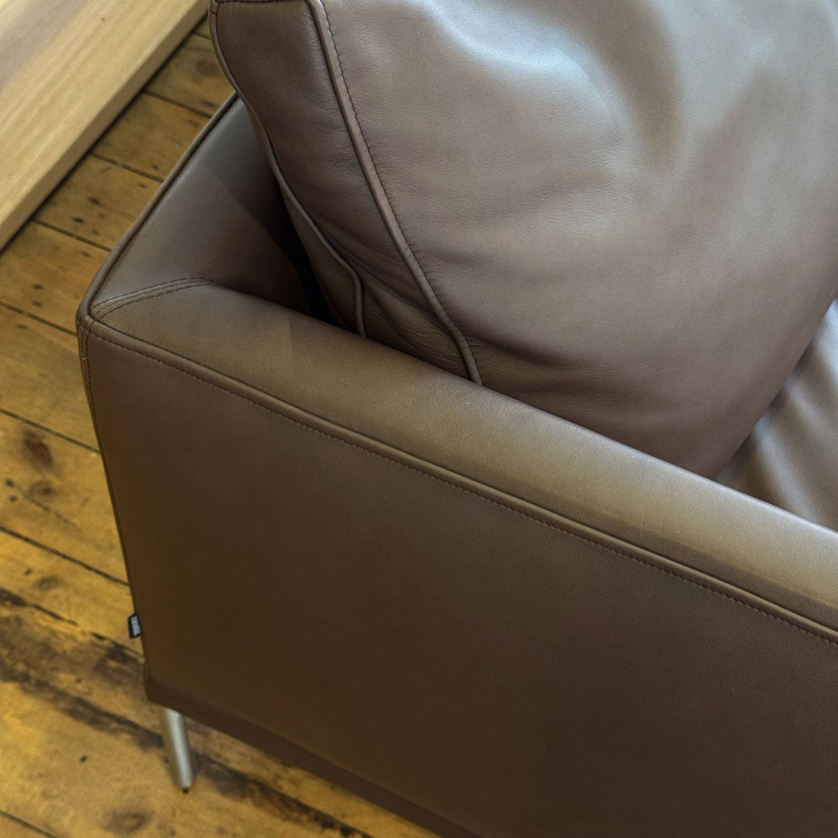 Ex Display William Large 2 Seat Sofa | Dark Brown 0479 Extra Leather