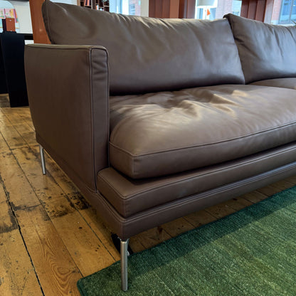 Ex Display William Large 2 Seat Sofa | Dark Brown 0479 Extra Leather