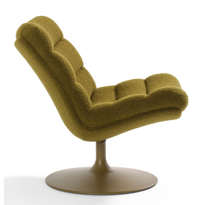 Olive Green Baru Fabric F506 Lounge Chair by Artifort