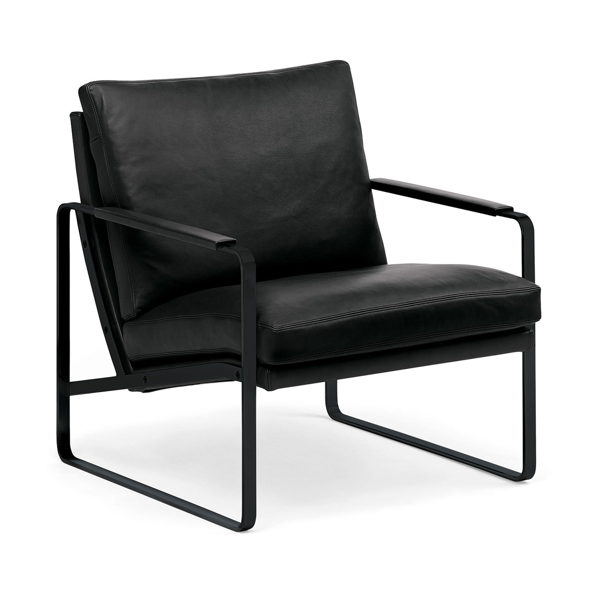Fabricius Armchair | Black Rodeo Soft 1360 Leather