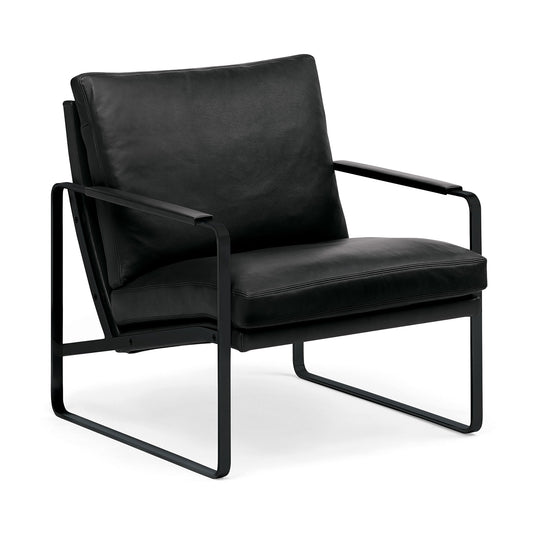 Fabricius Armchair | Black Rodeo Soft 1360 Leather
