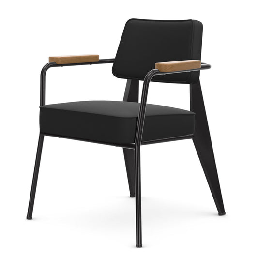 Fauteuil Direction | Twill Dark Grey 06 with Deep Black Frame