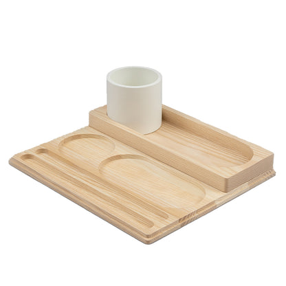 Fill Organiser Tray with Cup | White Container