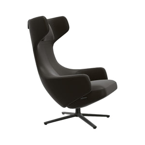 Grand Repos Lounge Chair | Premium Leather Brown 77