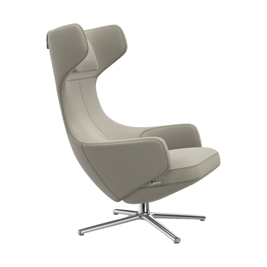 Grand Repos Lounge Chair | Premium Leather Clay 73