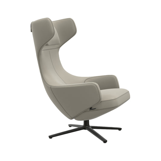 Grand Repos Lounge Chair | Premium Leather Clay 73