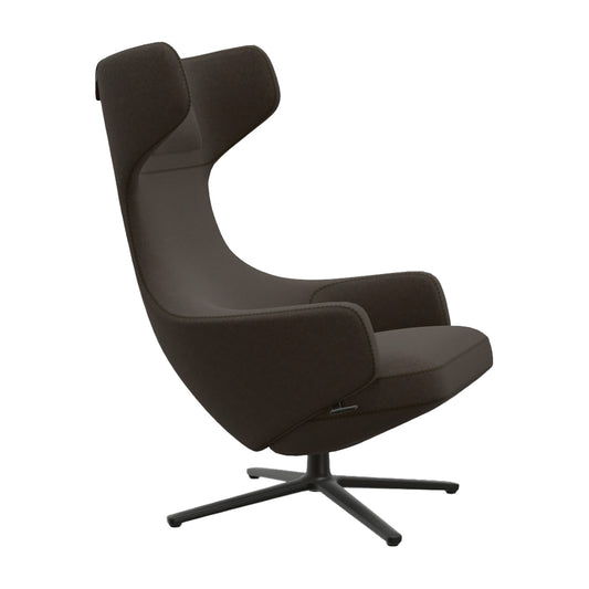 Grand Repos Lounge Chair | Cosy 03 Nutmeg Wool Upholstery