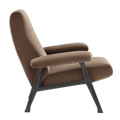Hall Armchair | Earth Brown Mistral Upholstery