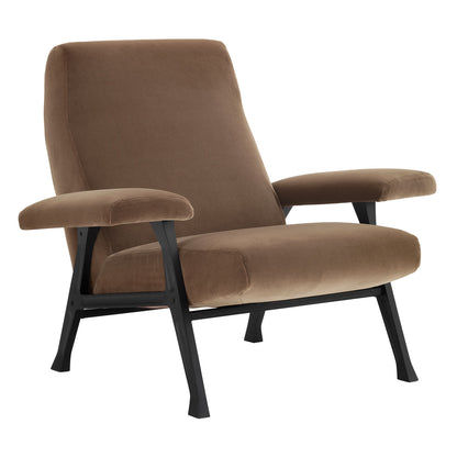 Hall Armchair | Earth Brown Mistral Upholstery