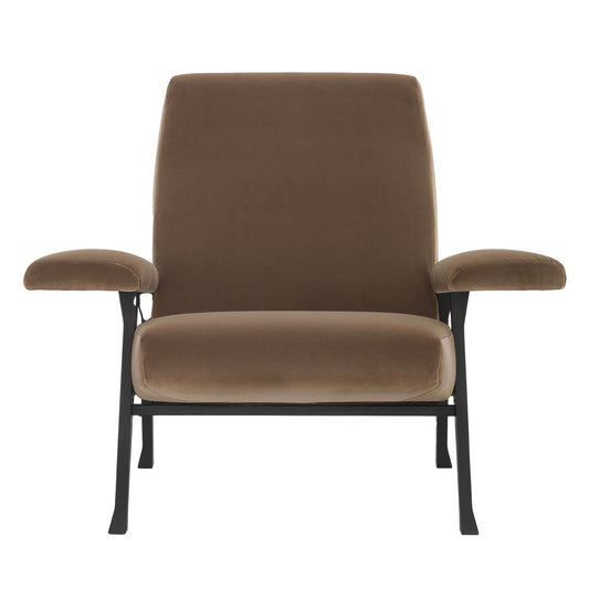 Hall Armchair | Earth Brown Mistral Upholstery