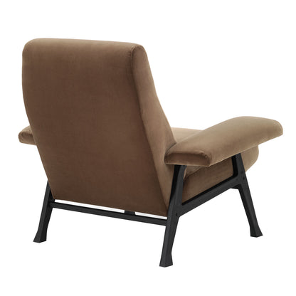 Hall Armchair | Earth Brown Mistral Upholstery