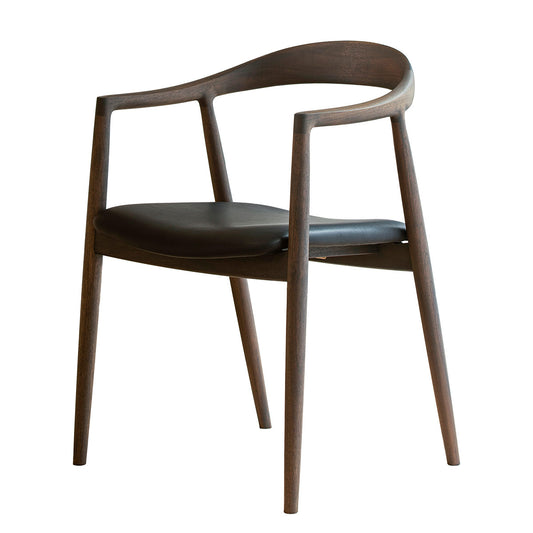 Hata Chair | Black Leather