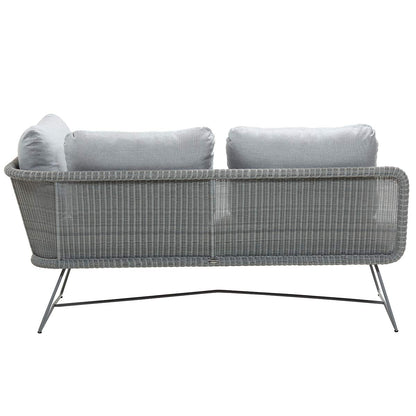 Horizon 2 Seat Sofa Light Grey | Light Grey Sunbrella Natte Cushion
