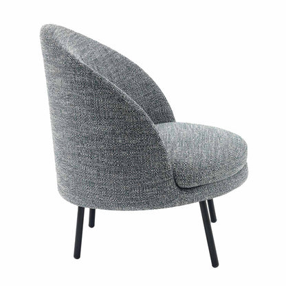 Jules Armchair | Salt and Pepper Cabas Upholstery