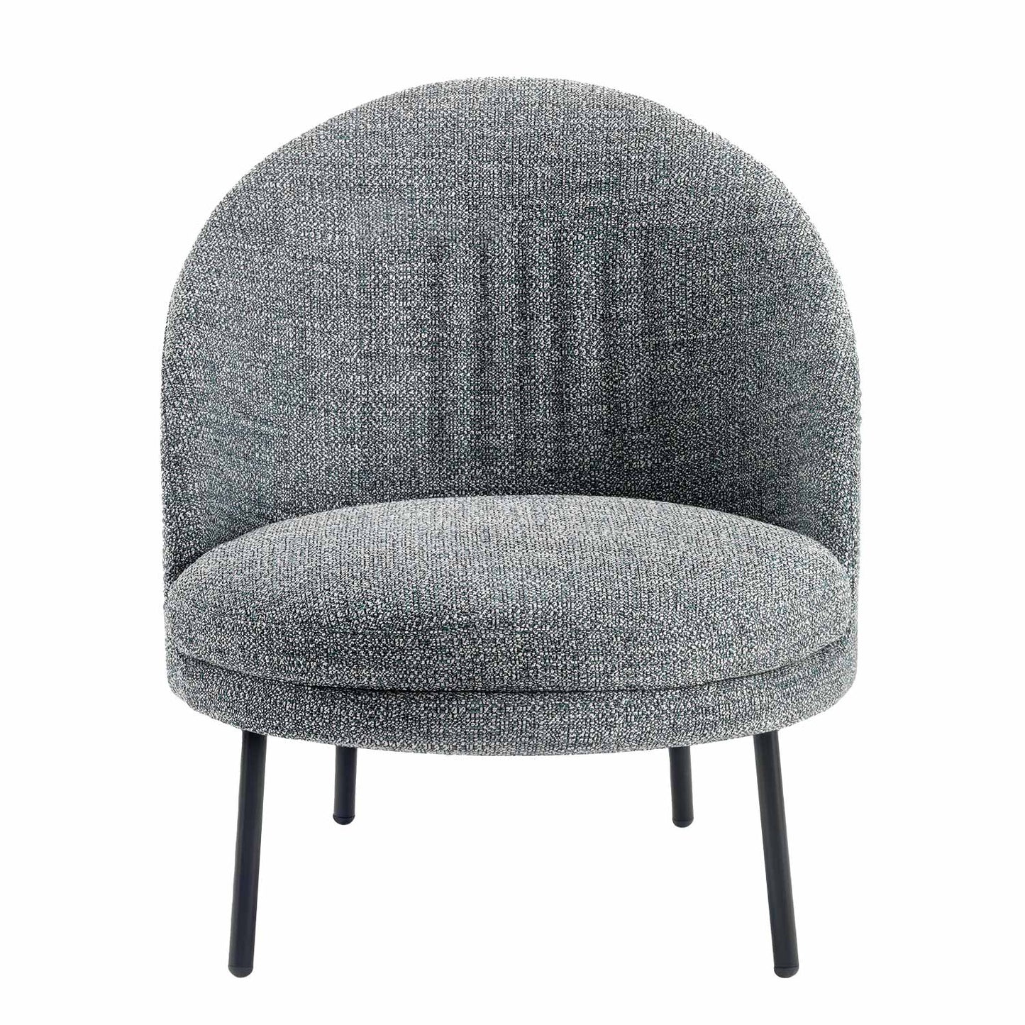 Jules Armchair | Salt and Pepper Cabas Upholstery