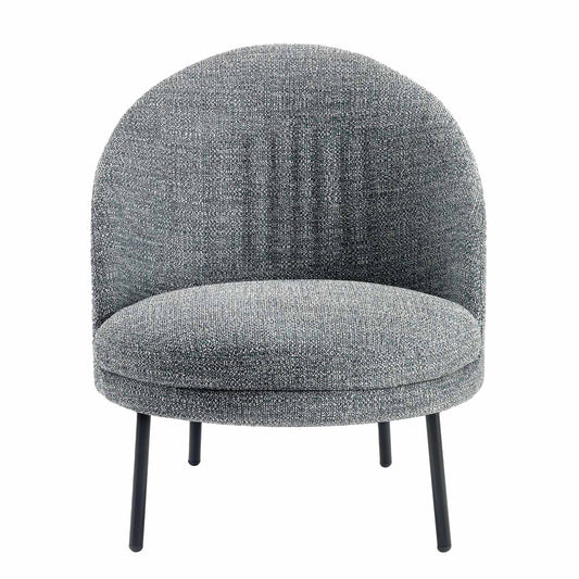 Jules Armchair | Salt and Pepper Cabas Upholstery