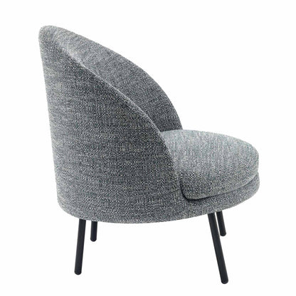 Jules Armchair | Salt and Pepper Cabas Upholstery