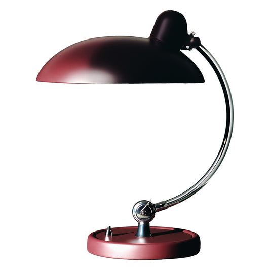 Burgundy Limited Edition Kaiser Idell 6631 Luxus Table Lamp by Fritz Hansen in collaboration with Technics