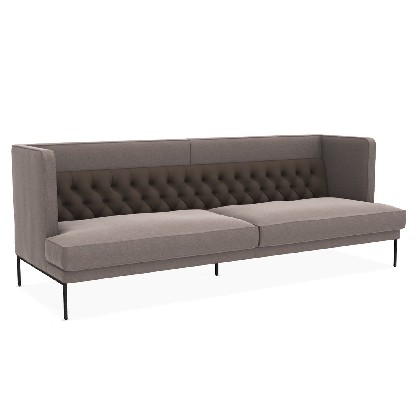 Lipp 2 Seat Sofa 235cm | Light Brown 20 Tosca Upholstery