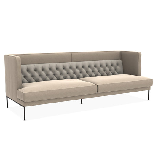 Lipp 2 Seat Sofa 235cm | Ice Grey 22 Tosca Upholstery
