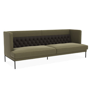 Lipp 2 Seat Sofa 235cm | Olive Green 48 Tosca Upholstery