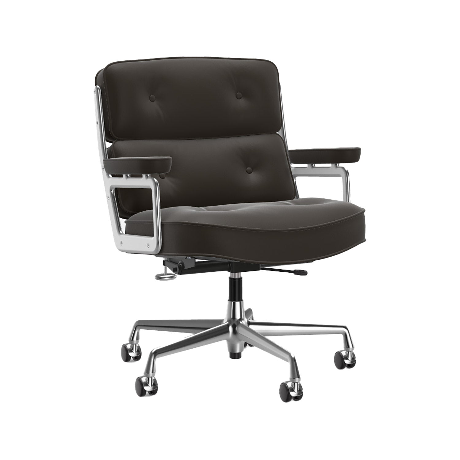 Lobby Chair ES 104 | Brown 77 Premium Leather