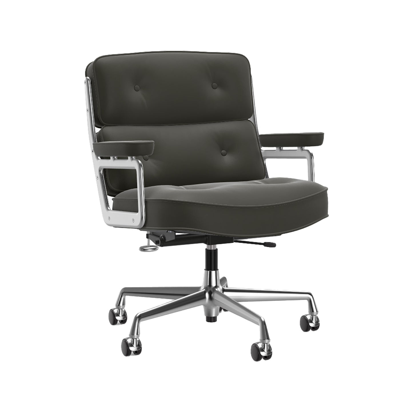 Lobby Chair ES 104 | Umbra Grey 61 Premium Leather