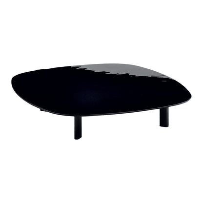 Marea Small Table | Fume Glass Top