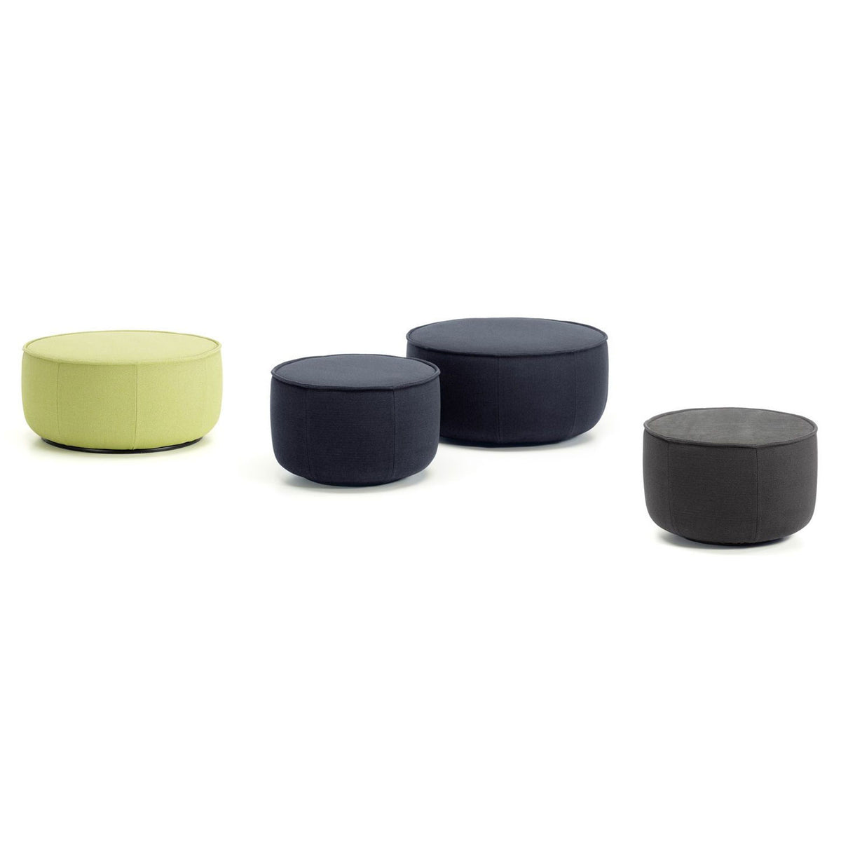 Mariposa Ottoman Large | Savana 01 Pearl Melange