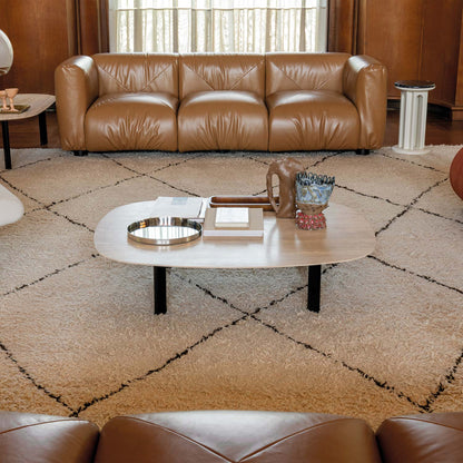 Marius&Marius 3 Seat Sofa | Caramel Zafiro Leather Upholstery