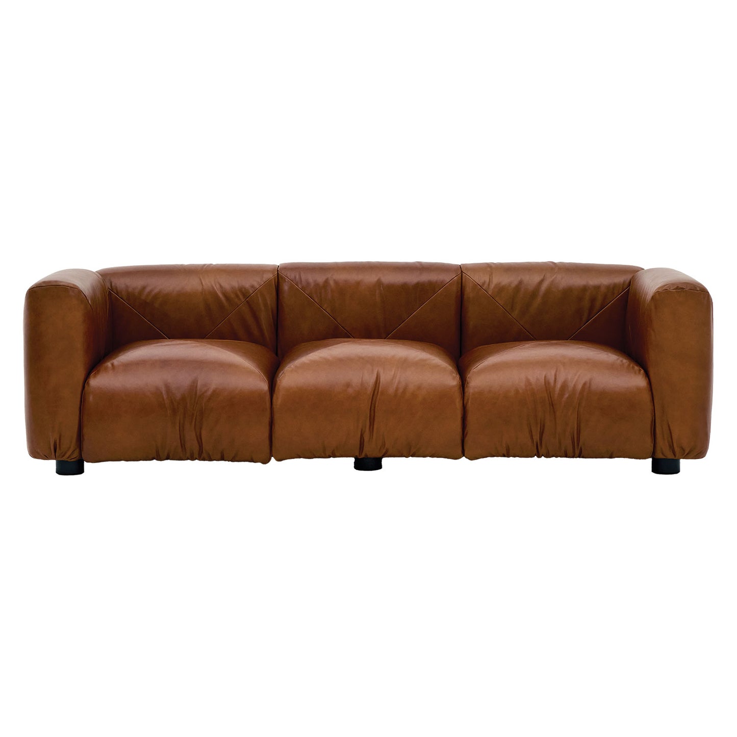 Marius&Marius 3 Seat Sofa | Caramel Zafiro Leather Upholstery