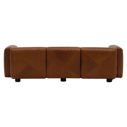 Marius&Marius 3 Seat Sofa | Caramel Zafiro Leather Upholstery